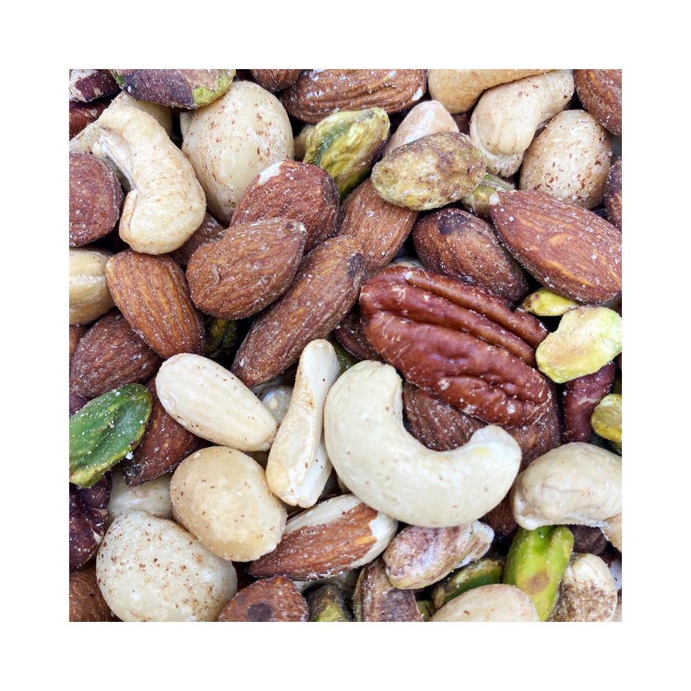 Selected Roasted Whole Mixed Kernels Nuts 500g & 1kg Grape Tree