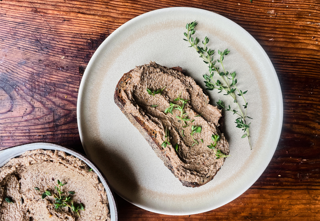 Mushroom Walnut And Apricot Pate