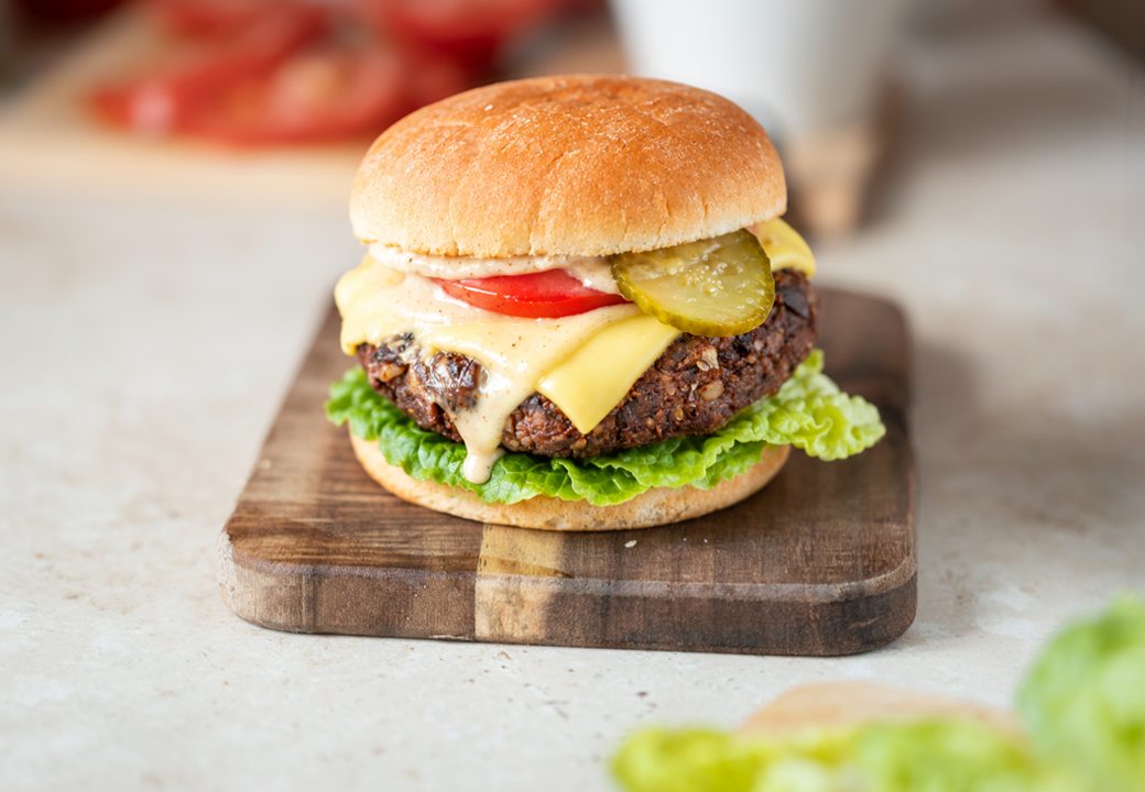 Lion's Mane Mushroom Burgers Lion's Mane Mushroom Burgers