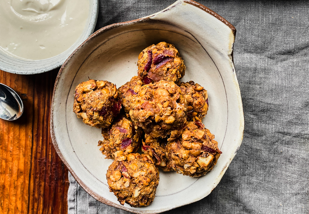 Chickpea And Walnut Bites