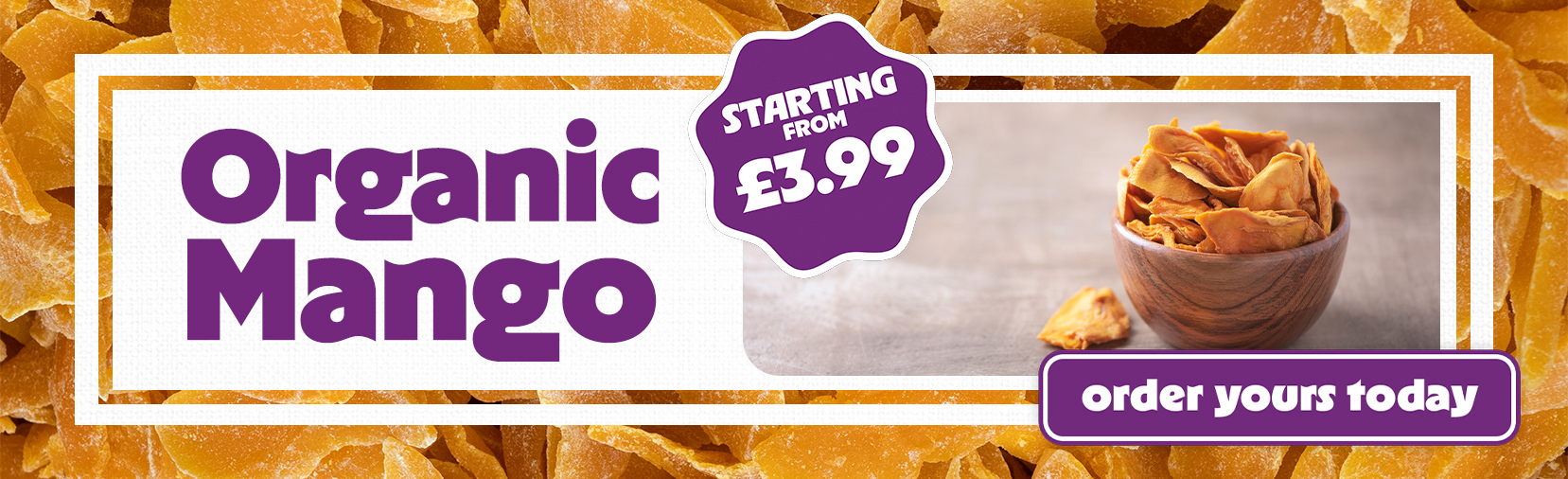 Organic Mango from &pound;3.99