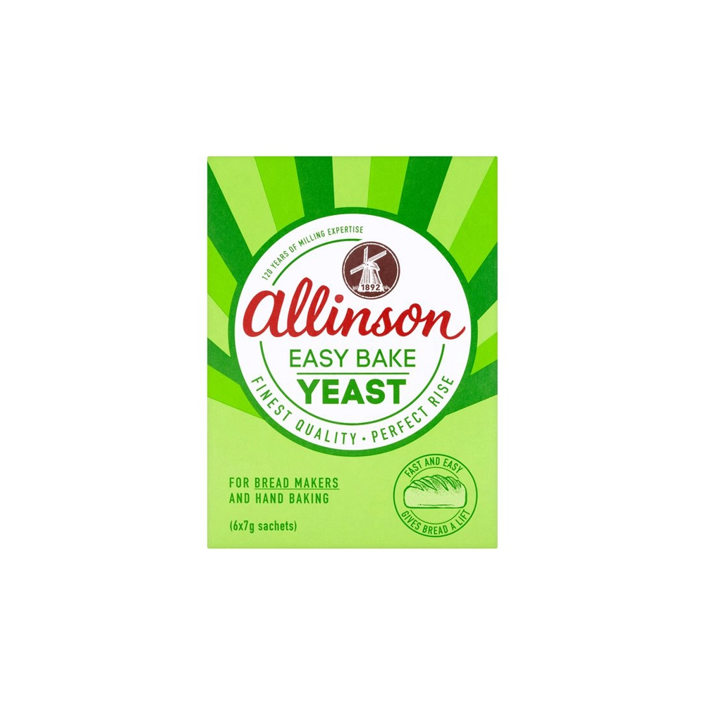Allinson Easy Bake Yeast 6 x 7g Sachets Allinson Easy Bake Yeast 6 x 7g Sachets