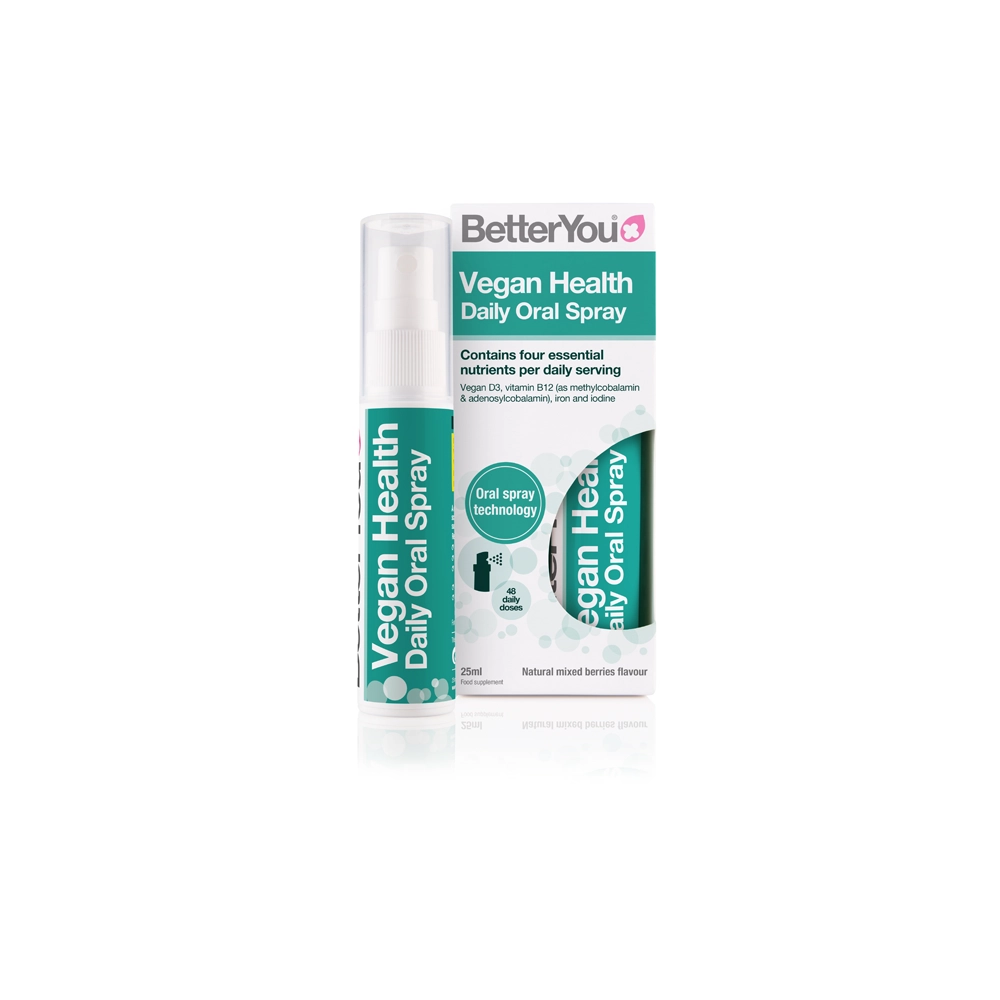 BetterYou Vegan Health Daily Oral Spray 25ml BetterYou Vegan Health Daily Oral Spray 25ml