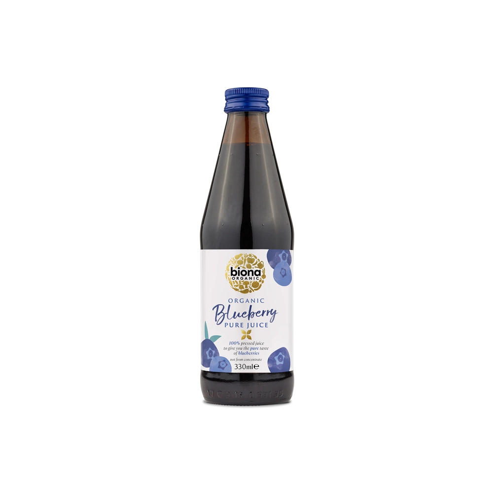 Biona Organic Blueberry Pure Superjuice 330ml Biona Organic Blueberry Pure Superjuice 330ml
