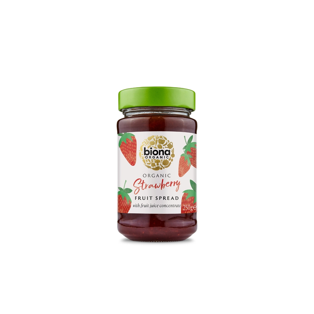 Biona Organic Strawberry Fruit Spread 250g Biona Organic Strawberry Fruit Spread 250g