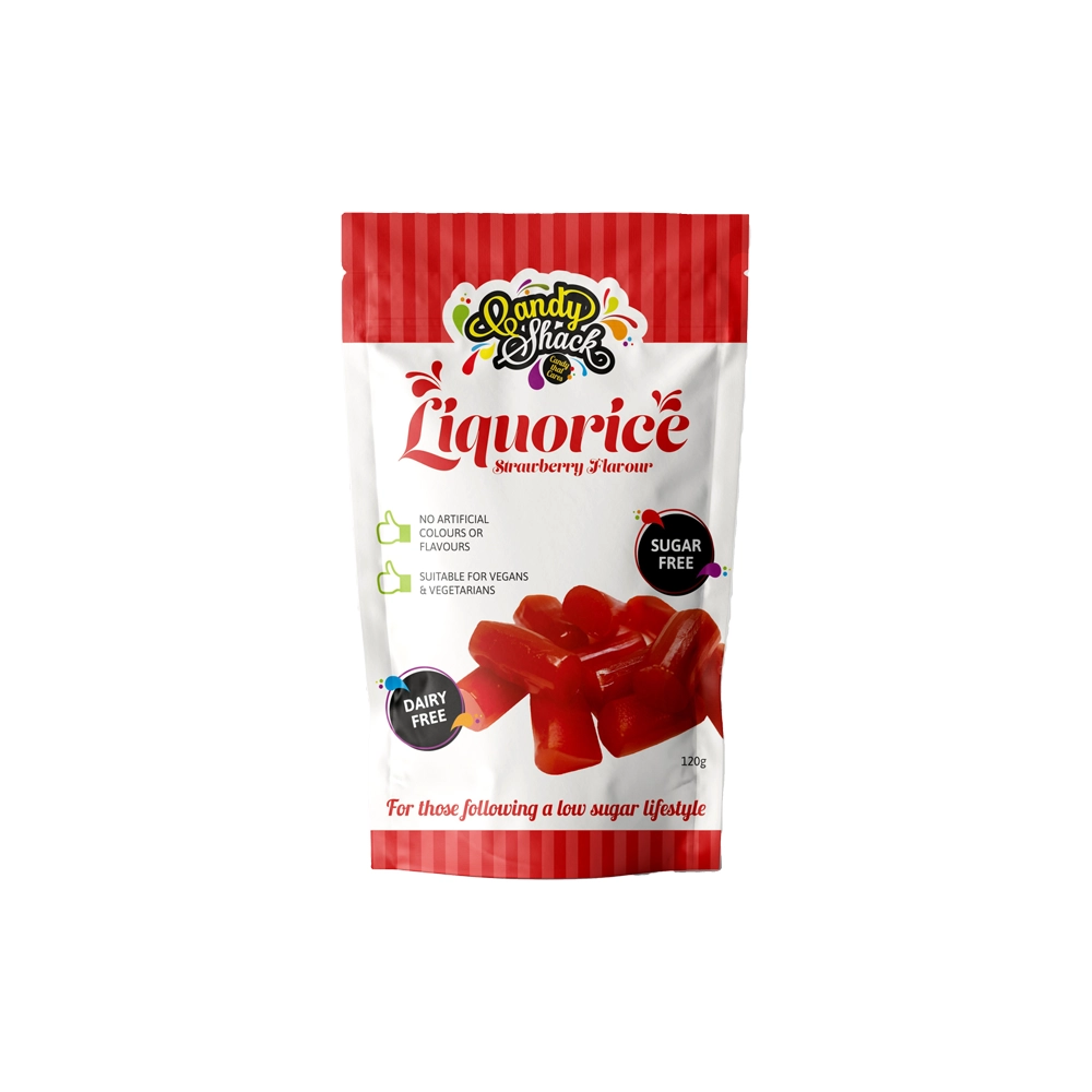Candy Shack Strawberry Sugar Free Liquorice 120g Candy Shack Strawberry Sugar Free Liquorice 120g