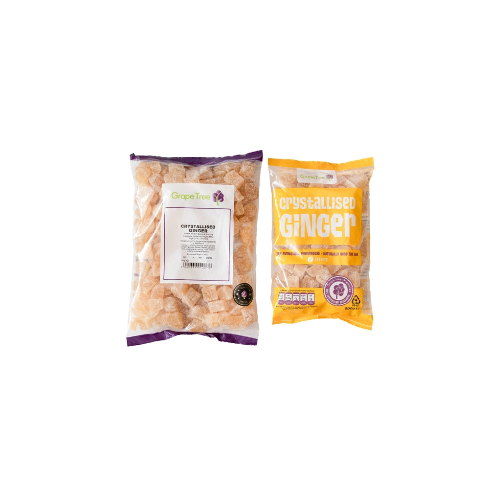 Crystallised Ginger 1kg & 500g 