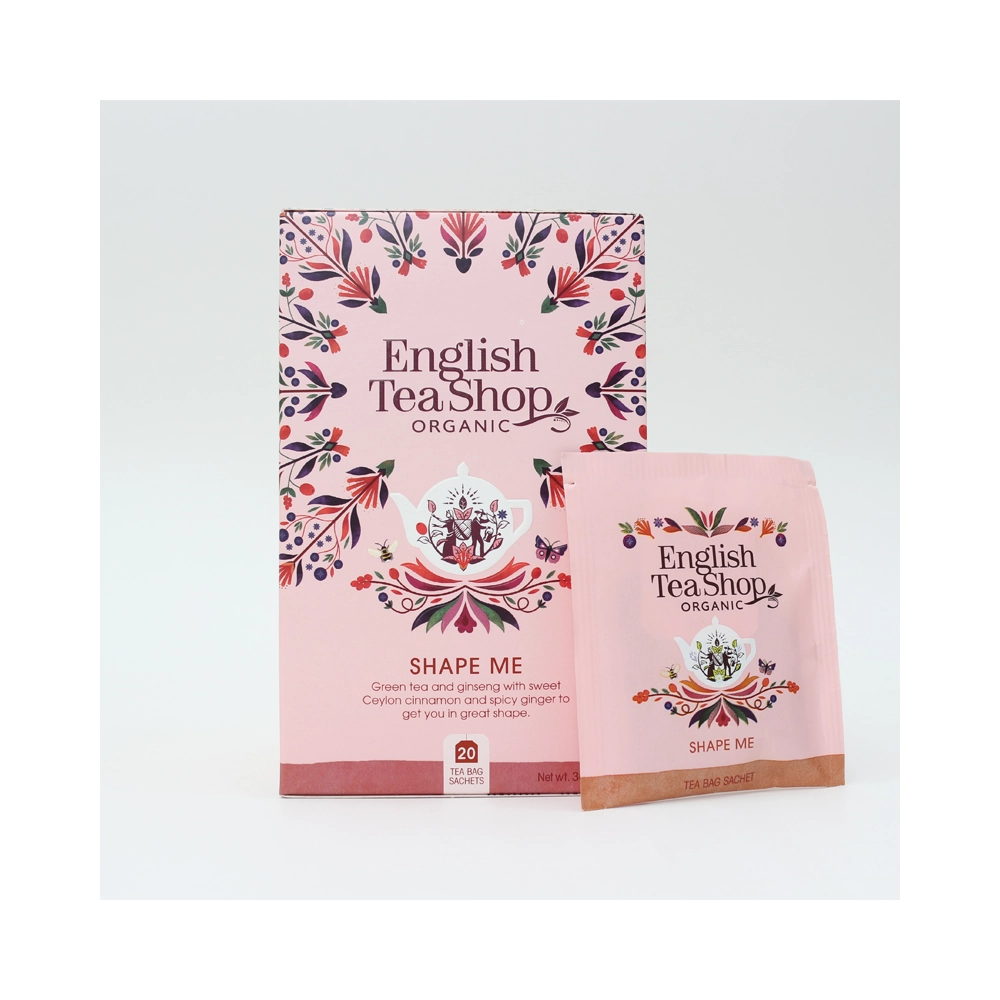 English Tea Shop Organic Shape Me Tea (20 sachets) 30g English Tea Shop Organic Shape Me Tea (20 sachets) 30g
