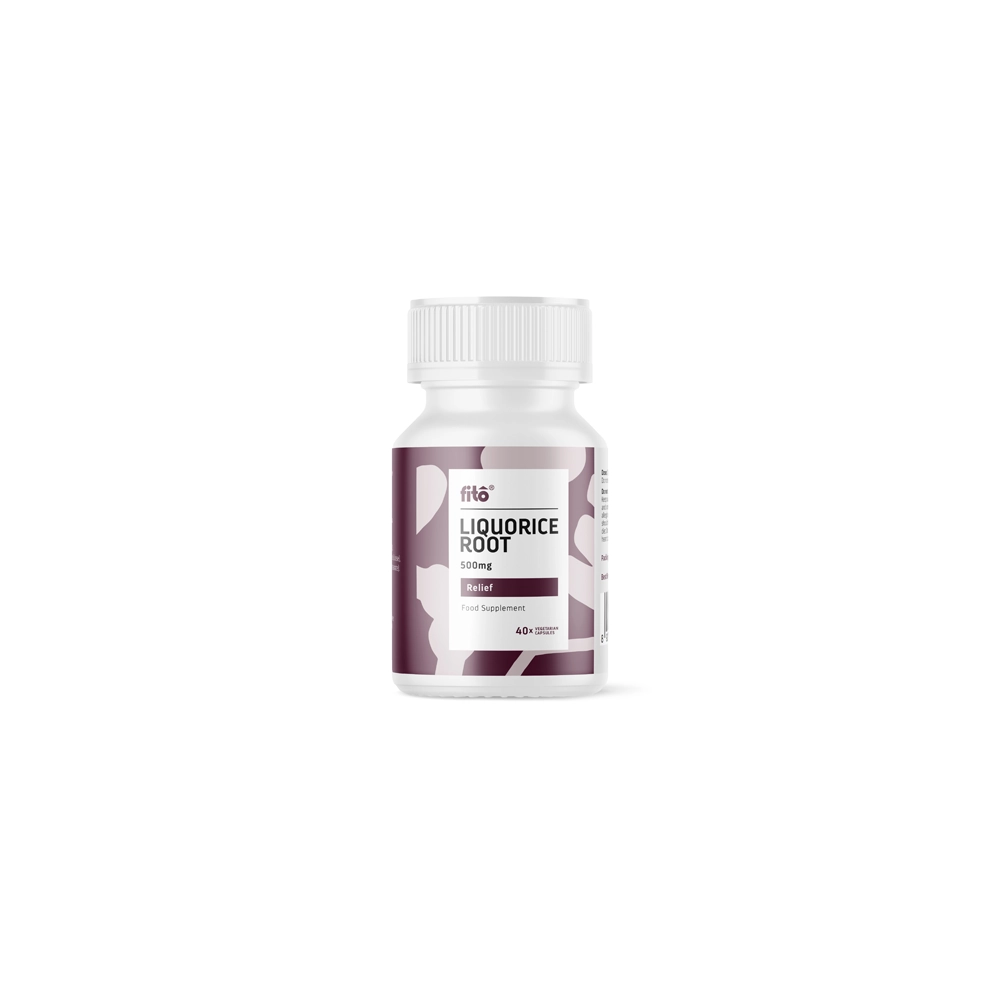Fito Liquorice Root 500mg 10:1 40 Capsules Fito Liquorice Root 500mg 10:1 40 Capsules