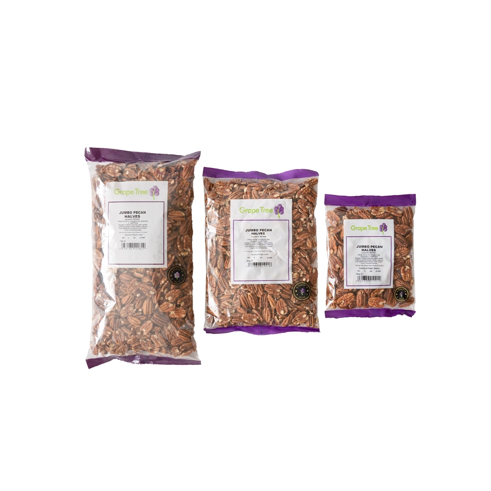 Jumbo Pecan Halves 1kg, 500g and 250g 