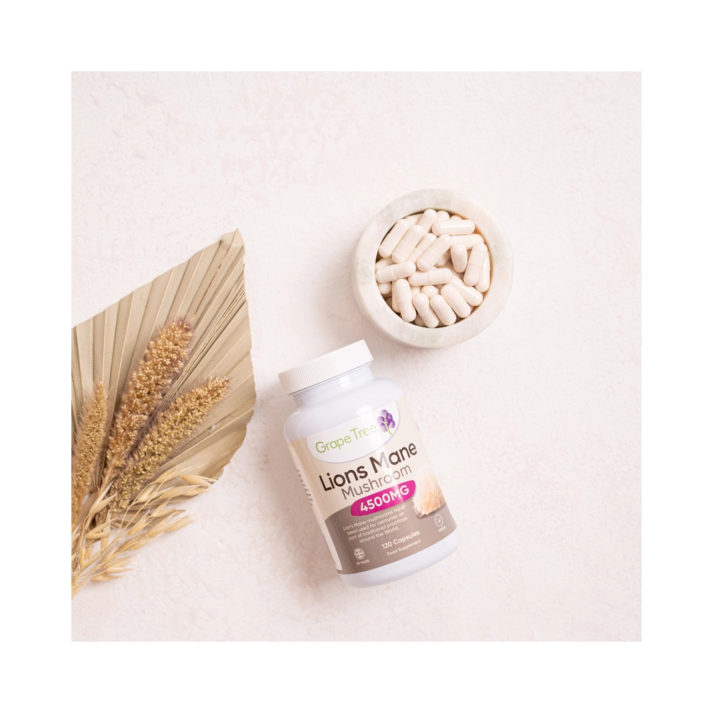 Lions Mane Powder Capsules 