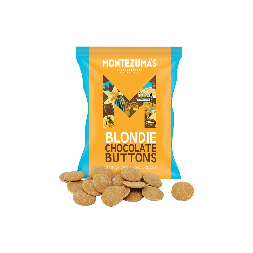 Montezuma’s Blondie Chocolate Buttons 150g Montezuma’s Blondie Chocolate Buttons 150g