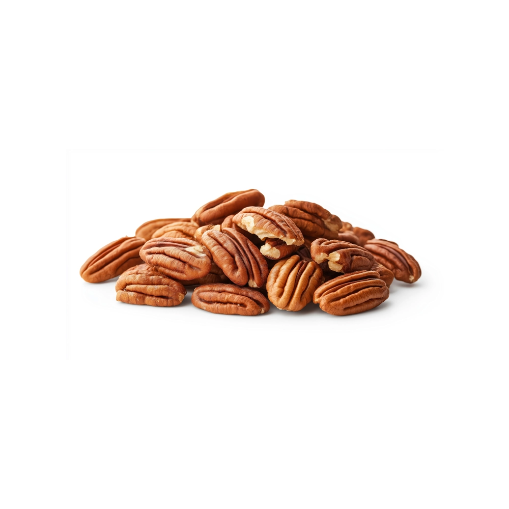 Pile of pecan nuts