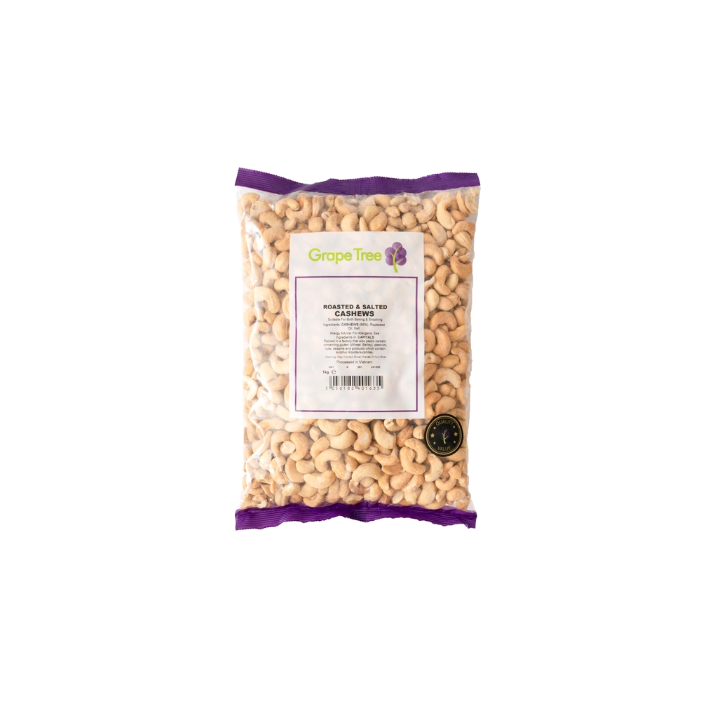 Roasted Salted Cashews 1kg