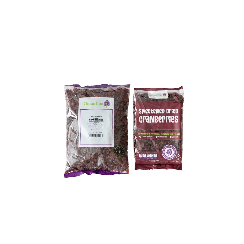 Sweetened Dried Cranberries 375g & 1kg