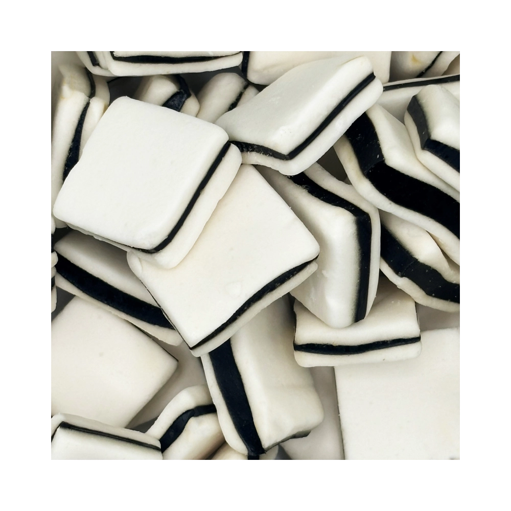Black and white mints Black and white mints