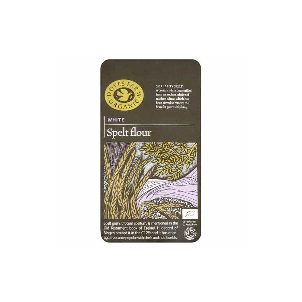 Doves Farm White Spelt Flour Organic 1kg Doves Farm White Spelt Flour Organic 1kg