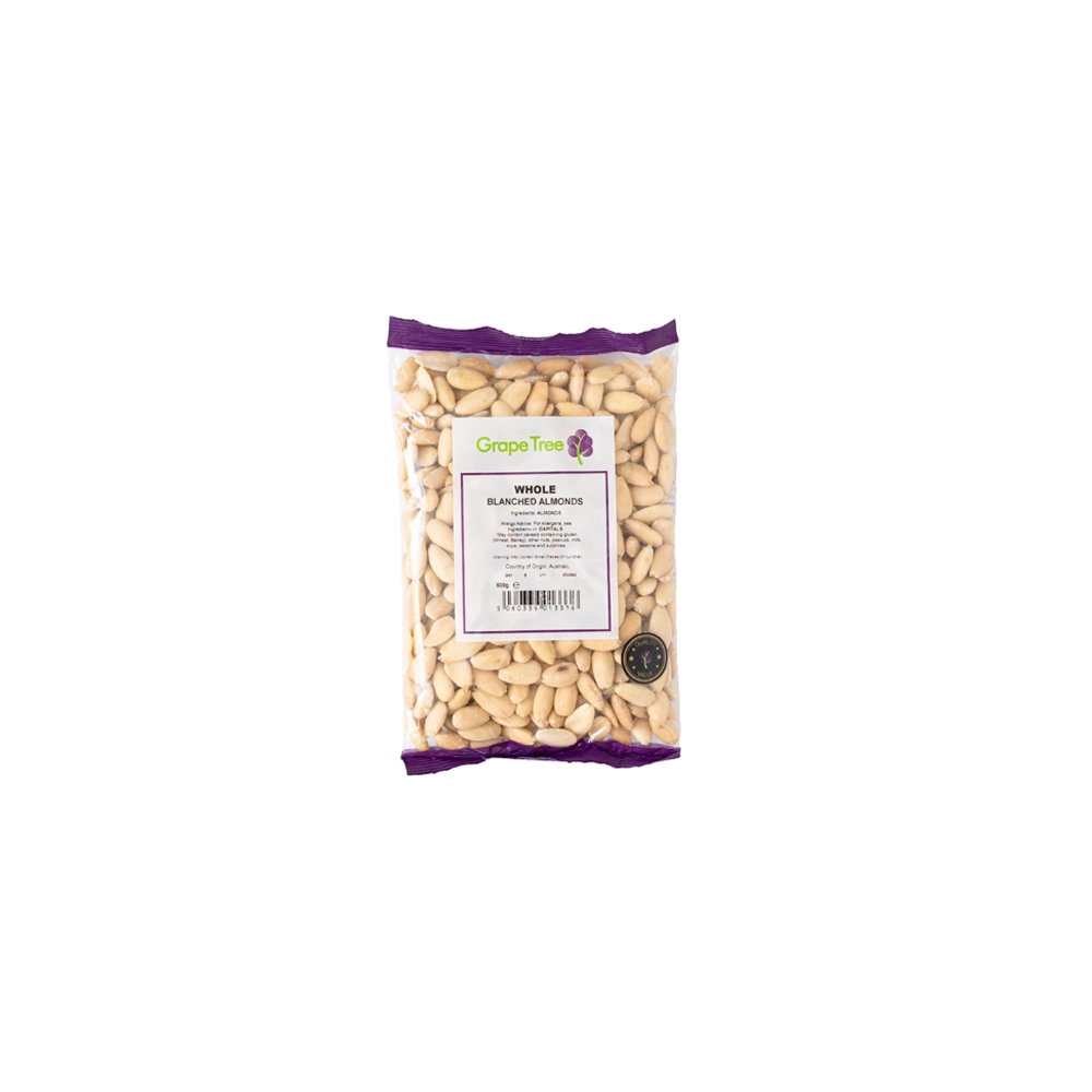 Whole Blanched Almonds Pack