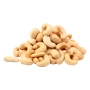 Pile of raw whole cashews thumbnail