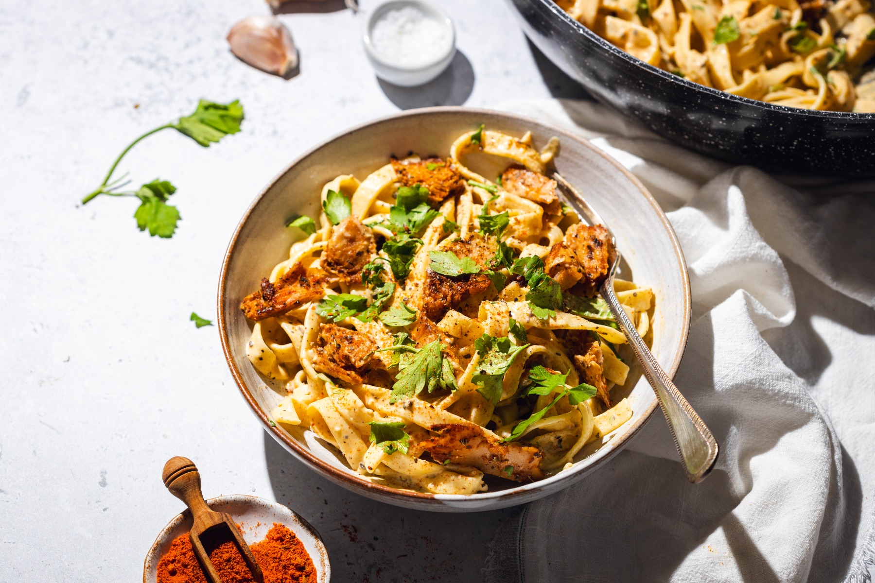 Cajun Spiced Pasta