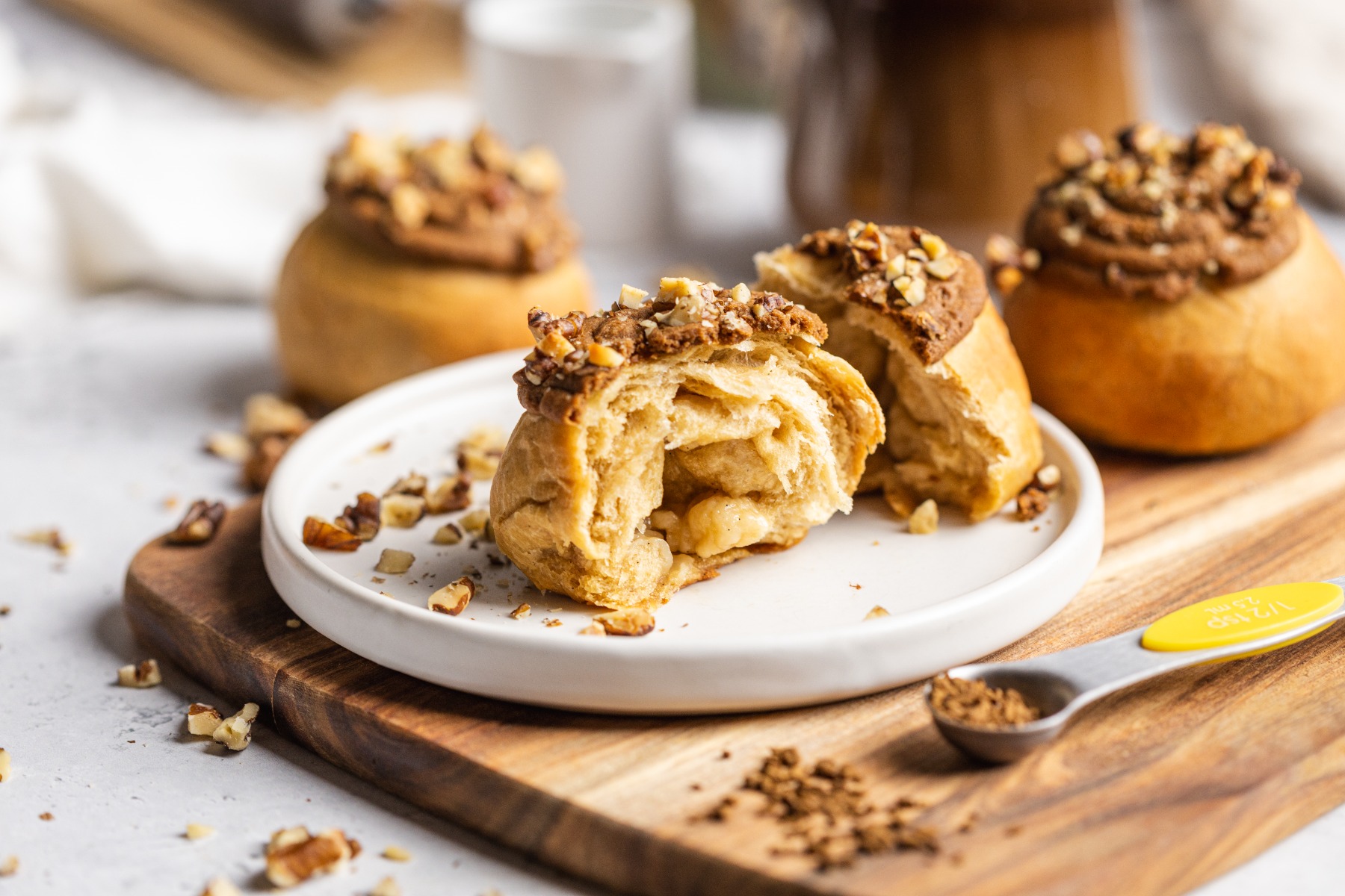 Coffee Walnut Buns