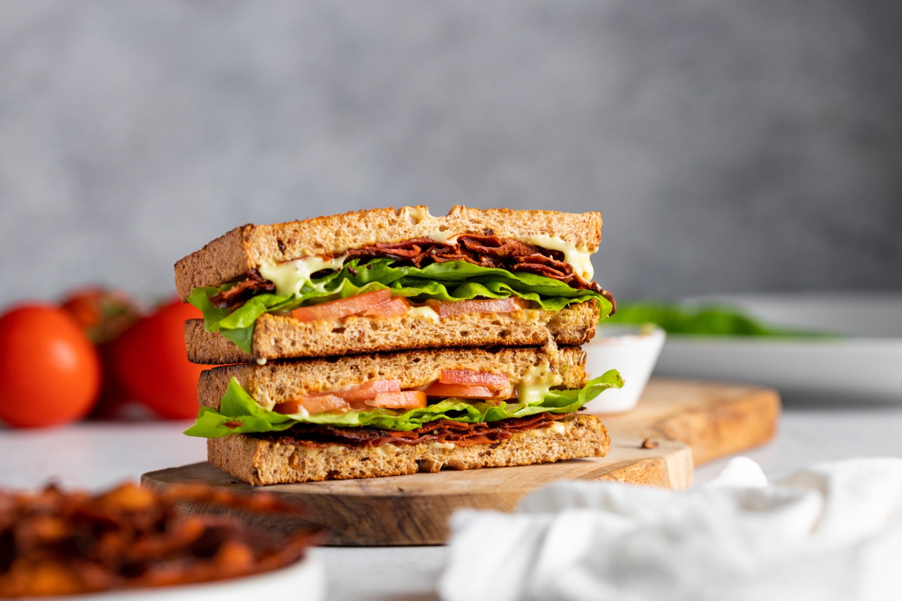 Carrot Bacon BLT