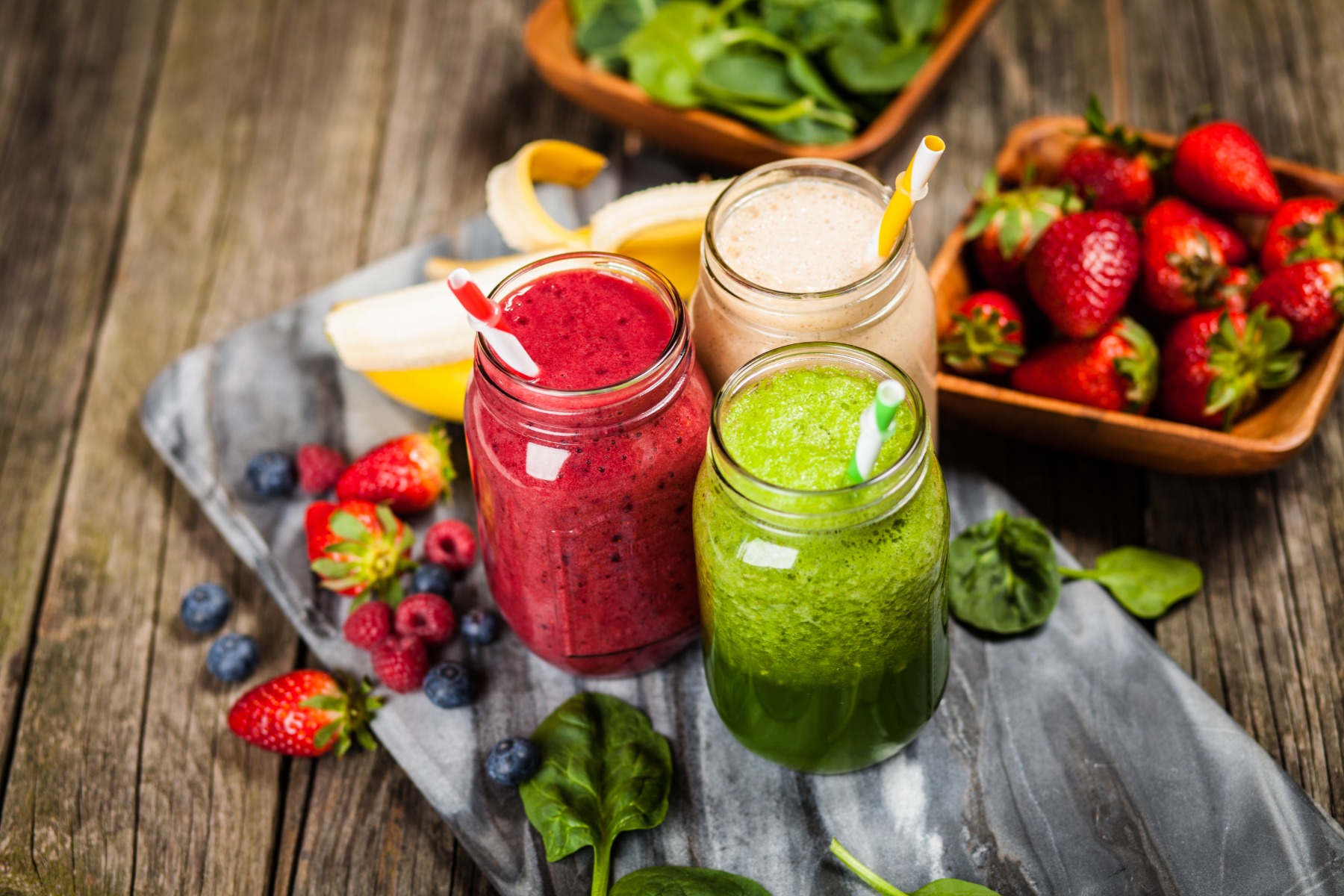 Smoothies with collagen in 