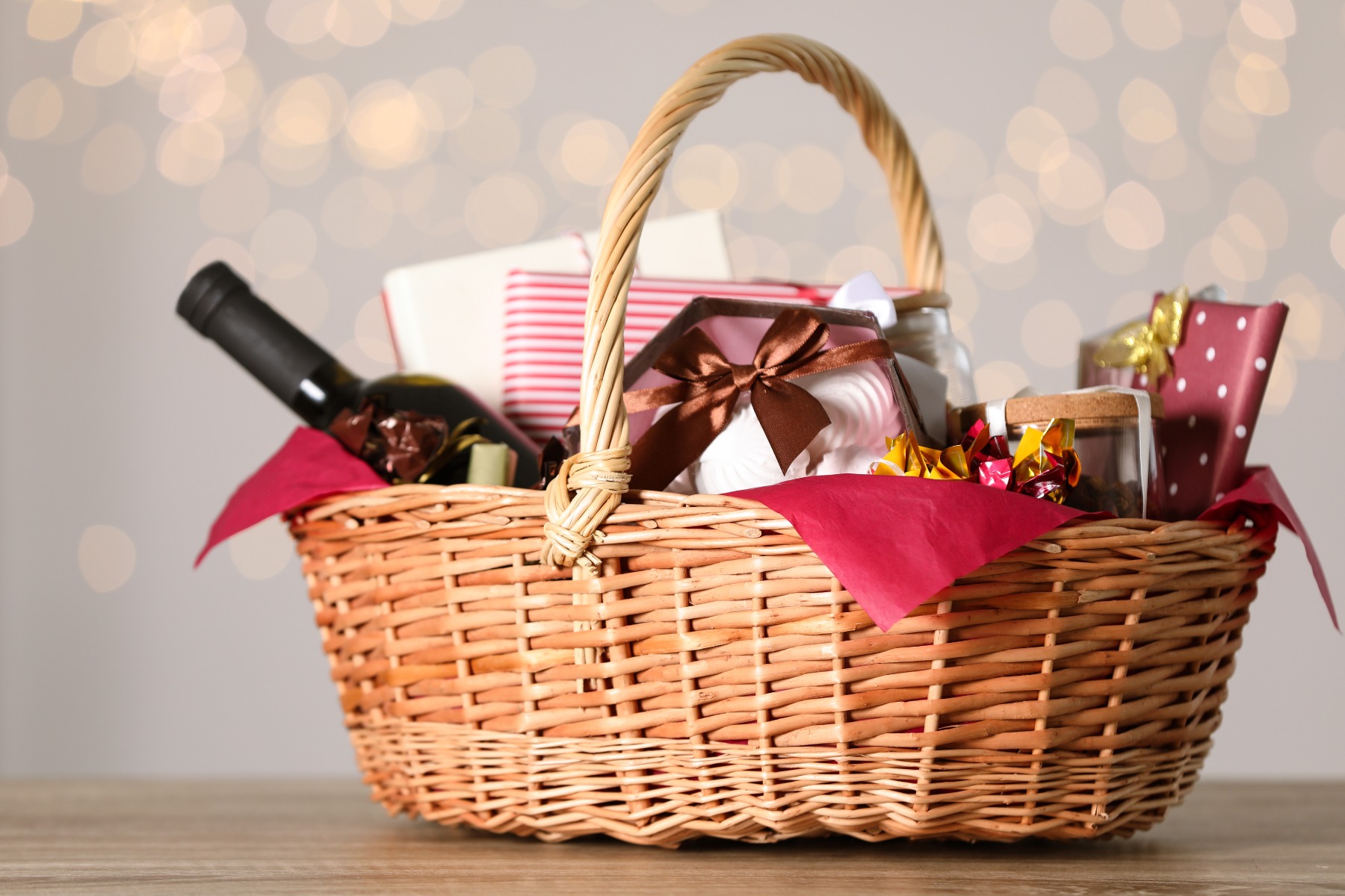 How to make a christmas hamper