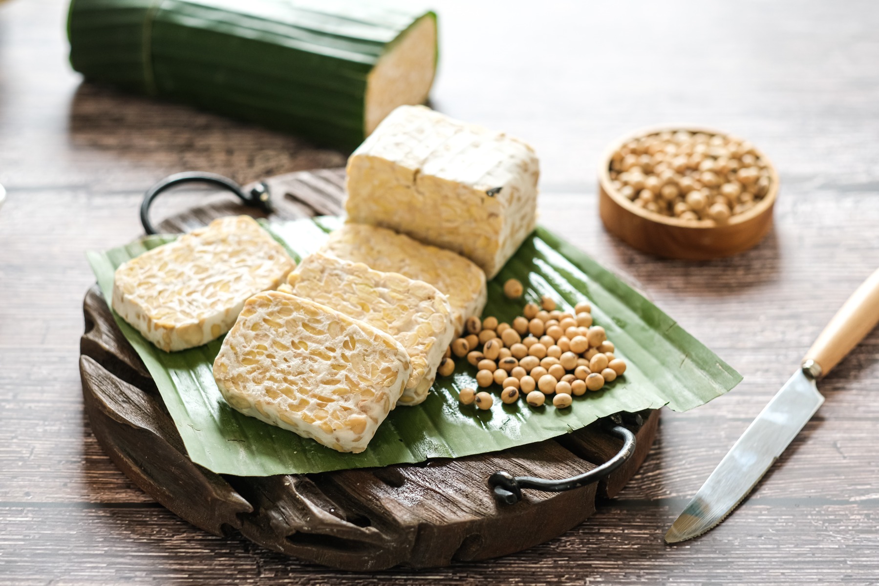 High protein tempeh