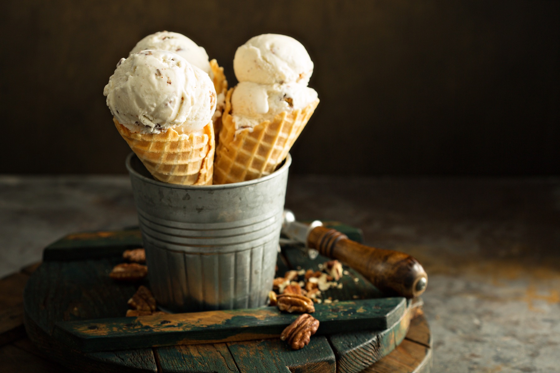 Butter Pecan Ice Cream