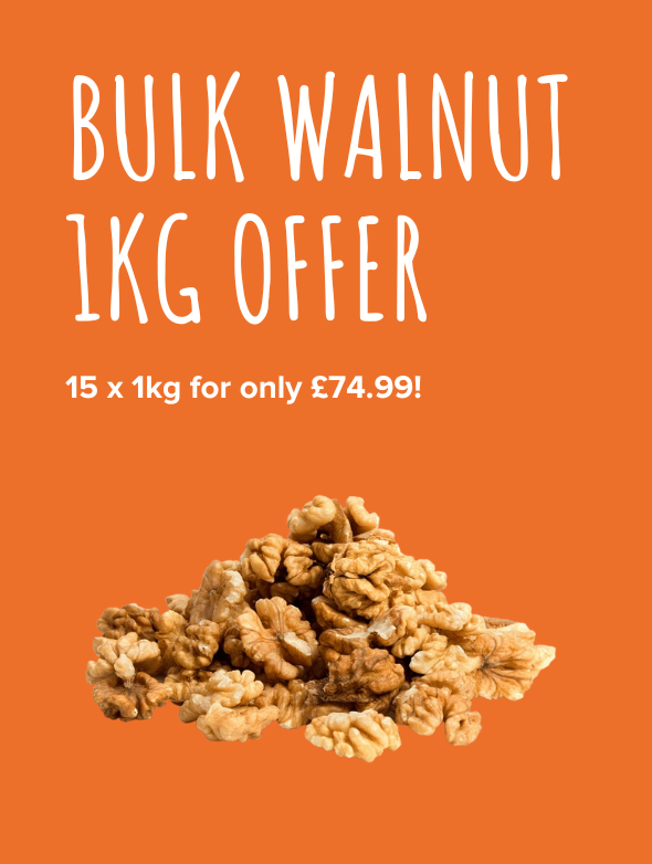 Bulk Buy Walnut Halves and Pieces 1kg x 15