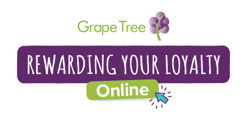 Grape Tree Online Rewards Logo