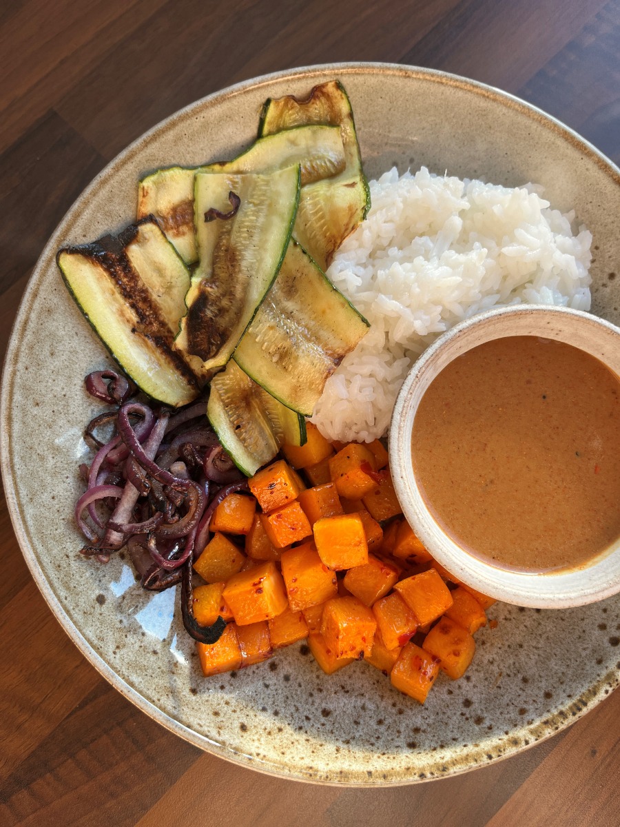 Autumnal Rice Bowl