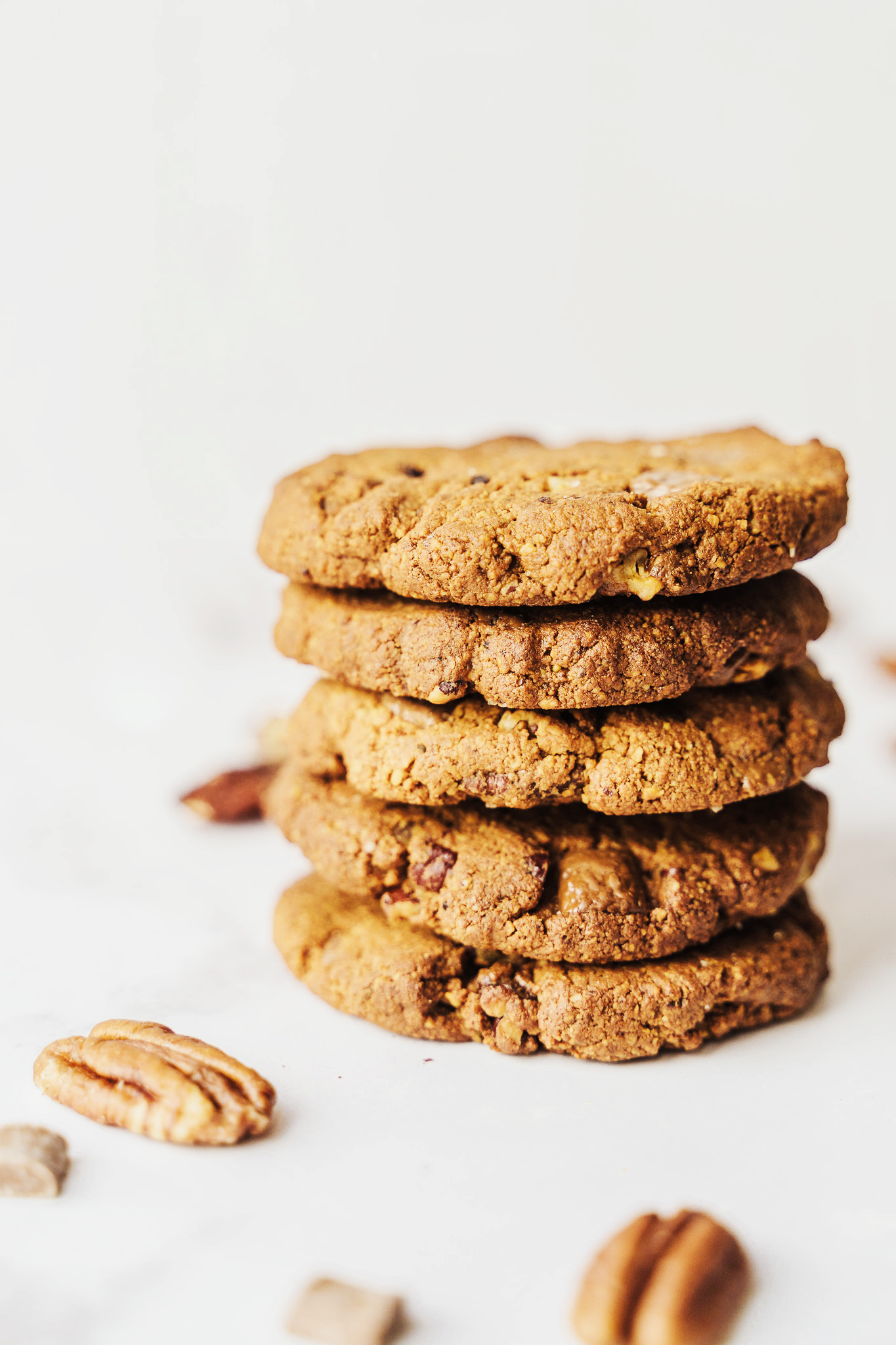 Chocolate Pecan Cookies (Vegan)