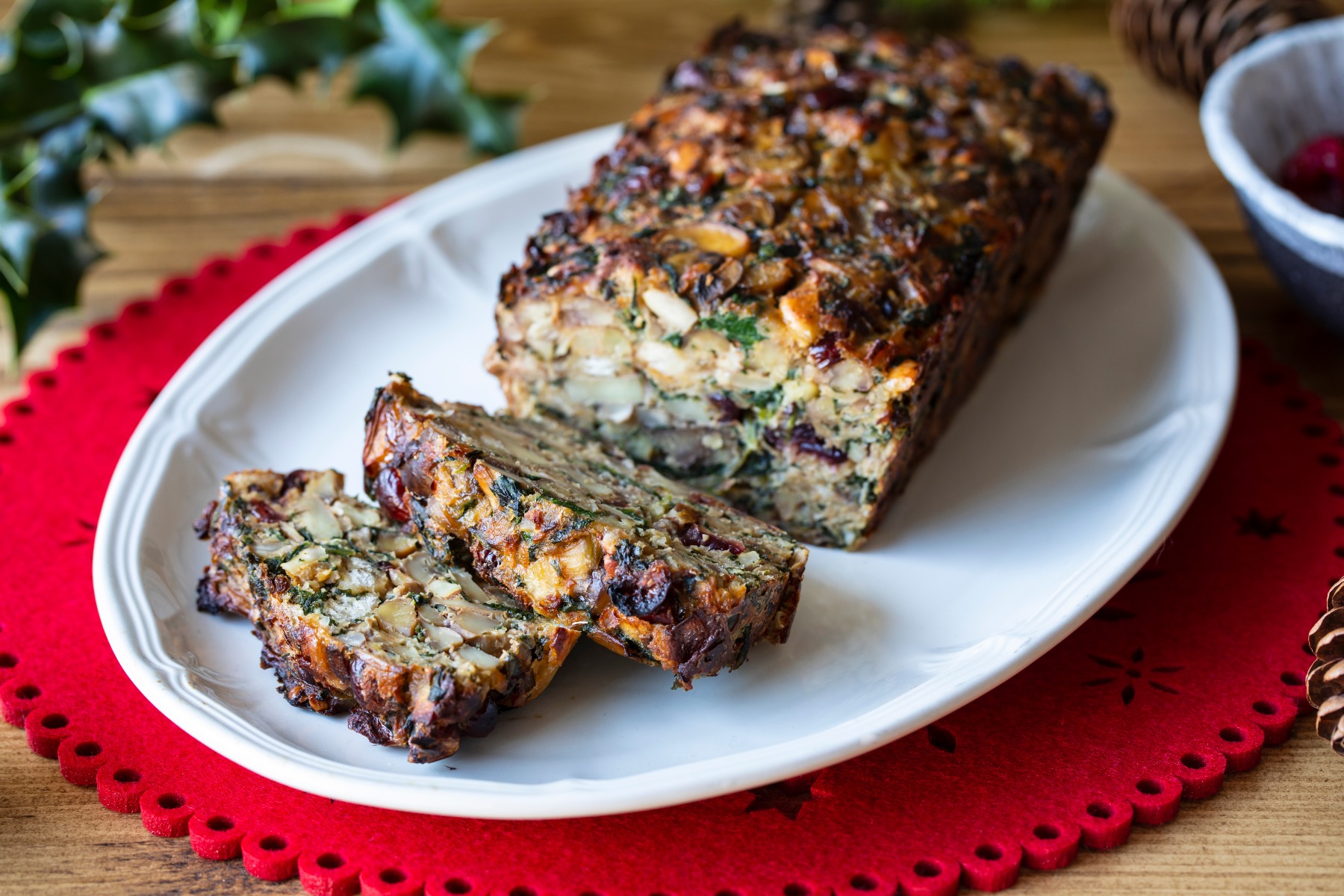 Christmas Nut Loaf (Vegan)