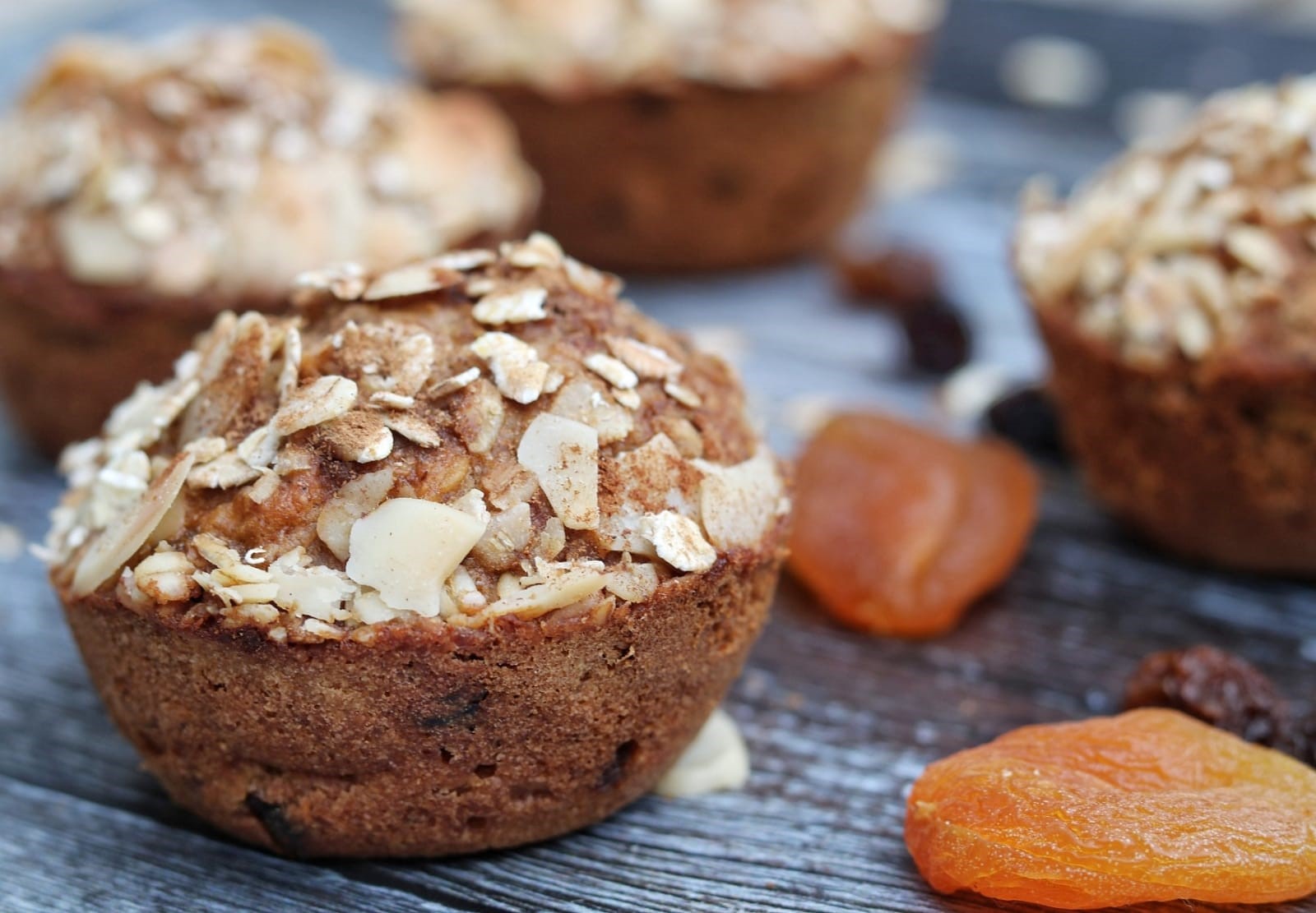 Dried Fruit Muffins - Vegan