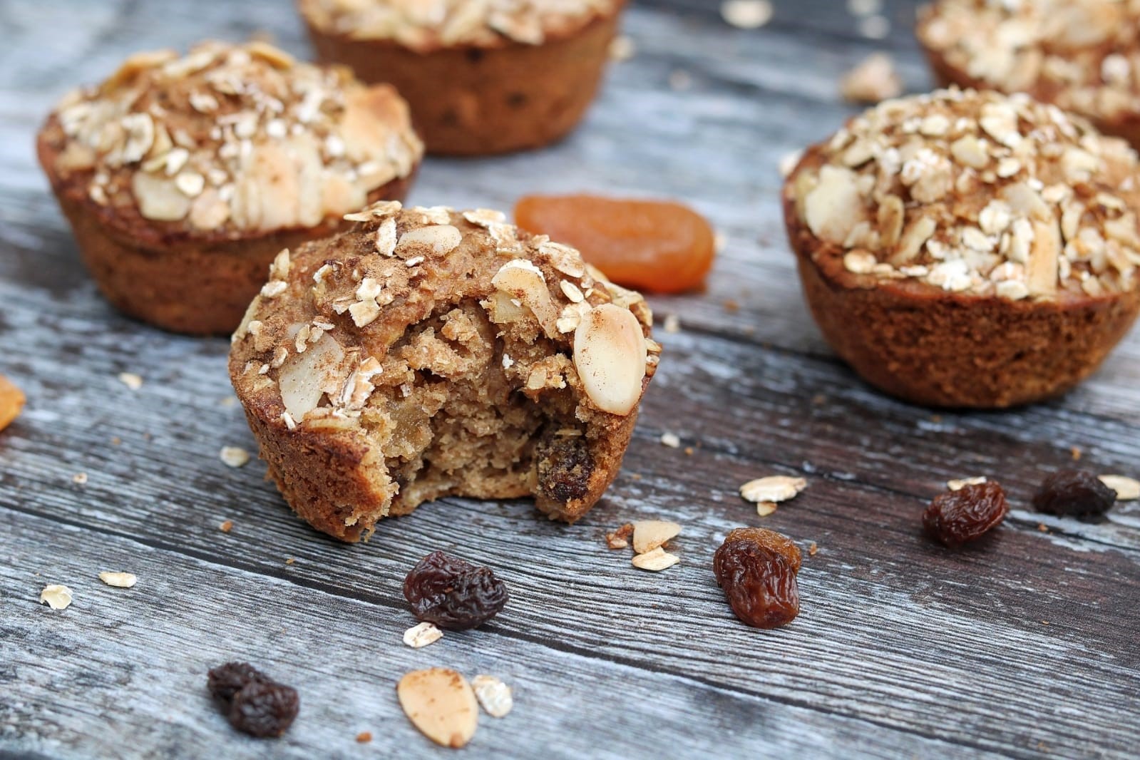 Dried Fruit Muffins - Vegan