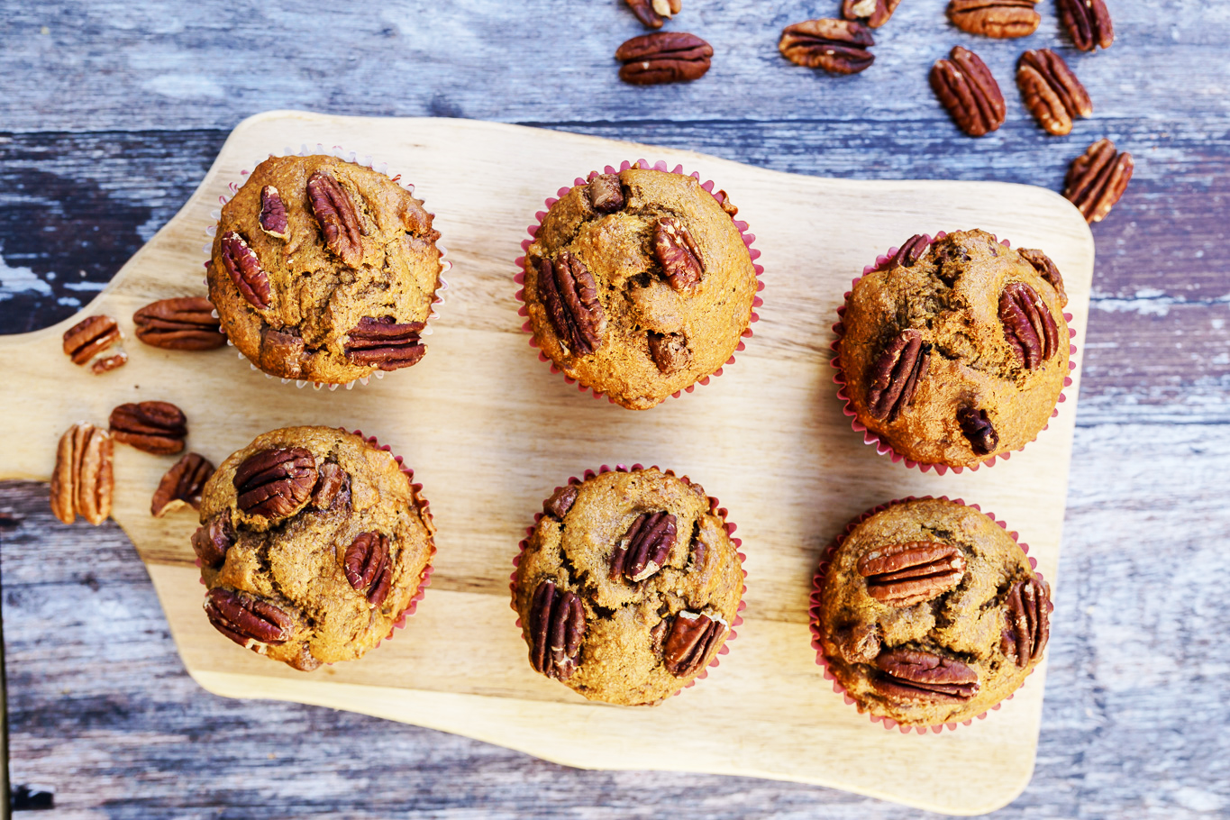 Pecan & Banana Muffins