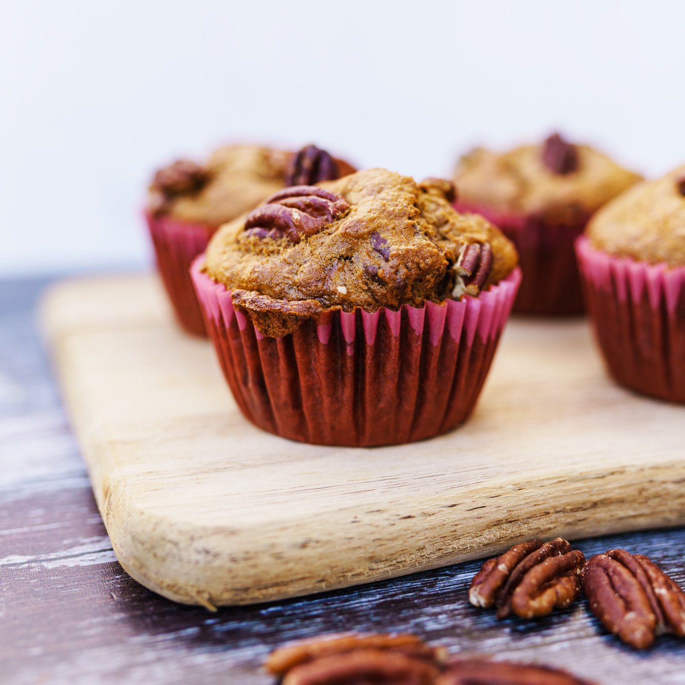 Pecan & Banana Muffins