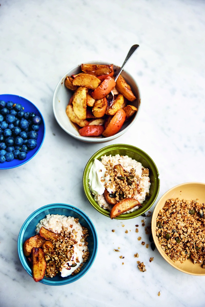 Roasted Spiced Apples With Oats: 2 Ways By Joe Wicks 